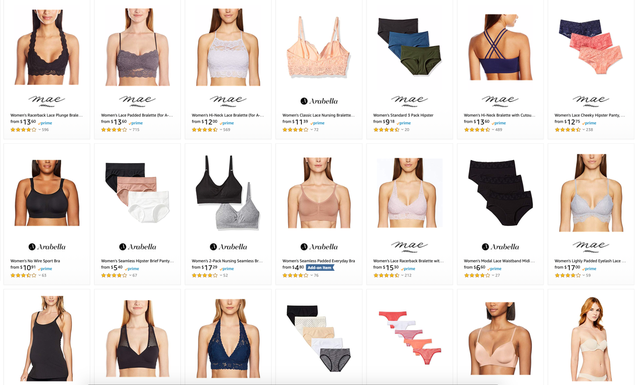 Up to 70% off Intimates and Sleepwear | Amazon